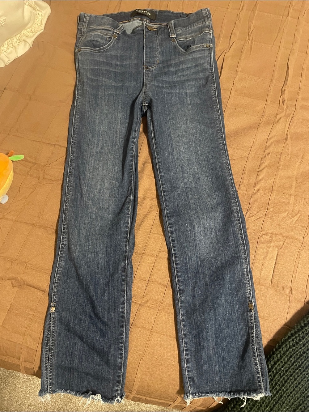 Women's Dark Blue Straight-Leg Jeans
